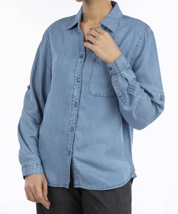 بلوز آستین بلند زنانه جین وست Jeanswest کد 31231505 - 0