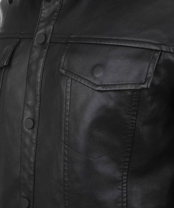 کت چرم مردانه جوتی جینز JootiJeans کد 34521108 - 4