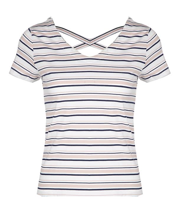تیشرت زنانه راه راه جین وست Jeanswest - 0
