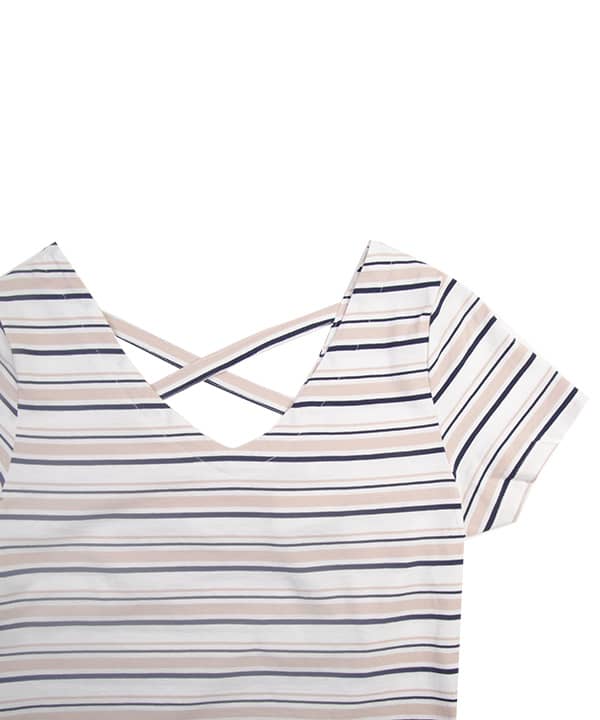 تیشرت زنانه راه راه جین وست Jeanswest - 2