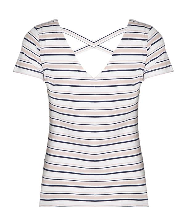 تیشرت زنانه راه راه جین وست Jeanswest - 1