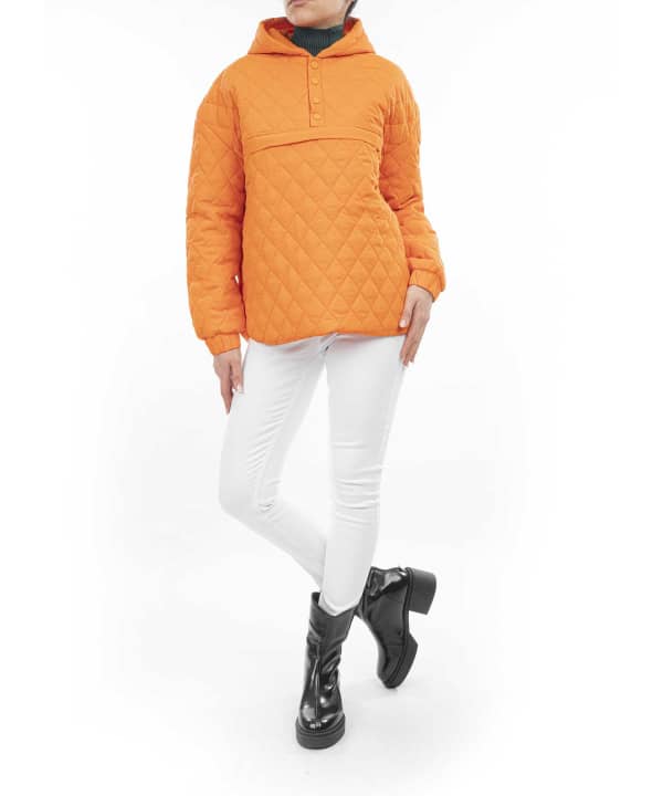 کاپشن کلاه دار زنانه جوتی جینز مدل 33721619 - 1