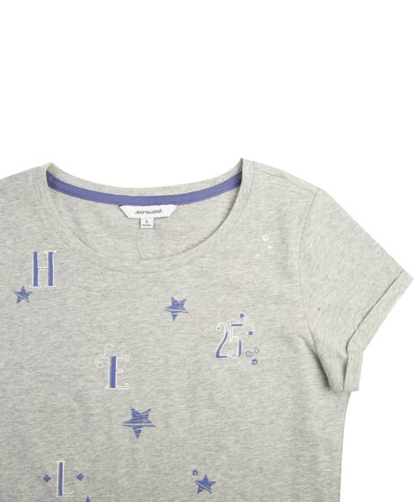 تیشرت طرح دار زنانه جین وست Jeanswest - 2