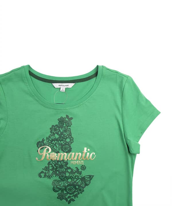 تیشرت زنانه یقه گرد جین وست Jeanswest - 2
