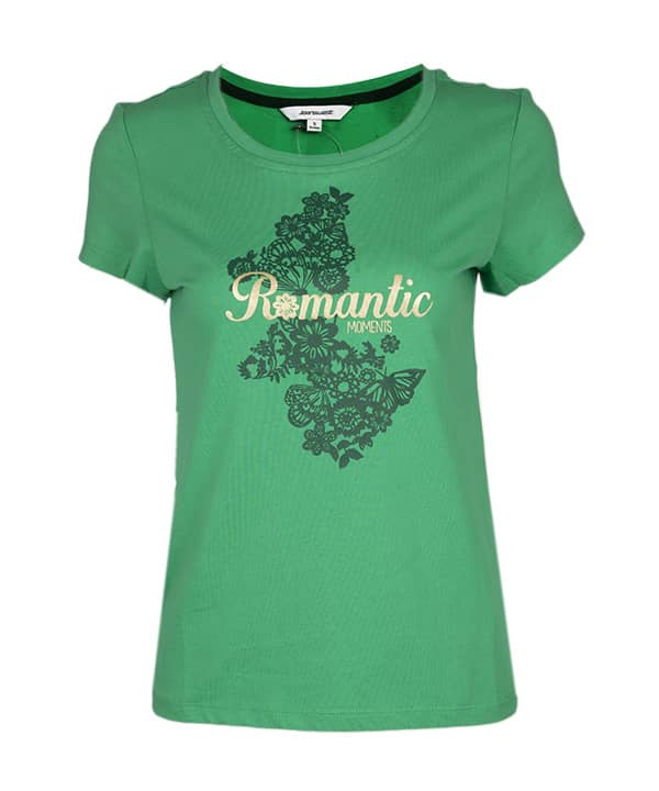 تیشرت زنانه یقه گرد جین وست Jeanswest - 0