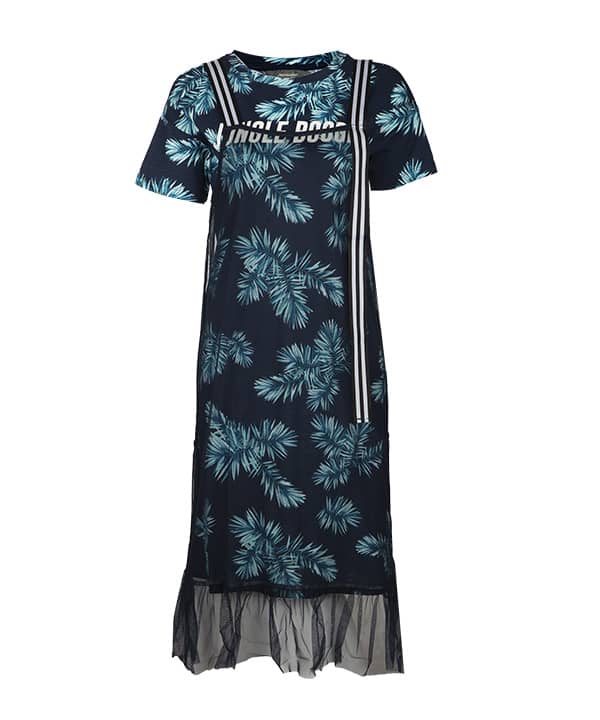 پیراهن نخی گل دار زنانه جین وست Jeanswest - 0