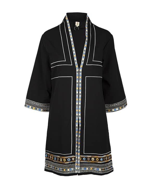 مانتو غزن دار جوتی جینز Jootijeans - 0