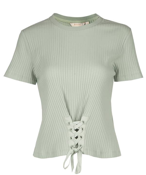 تیشرت زنانه طرح راه راه جین وست Jeanswest - 0