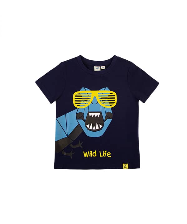 تیشرت پسرانه یقه گرد جین وست Jeanswest - 0