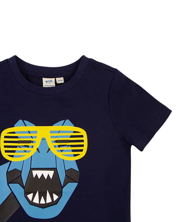 تیشرت پسرانه یقه گرد جین وست Jeanswest - 2