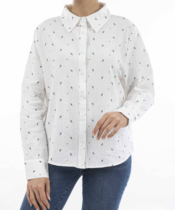 شومیز آستین بلند زنانه جوتی جینز JootiJeans کد 33731314 - 0