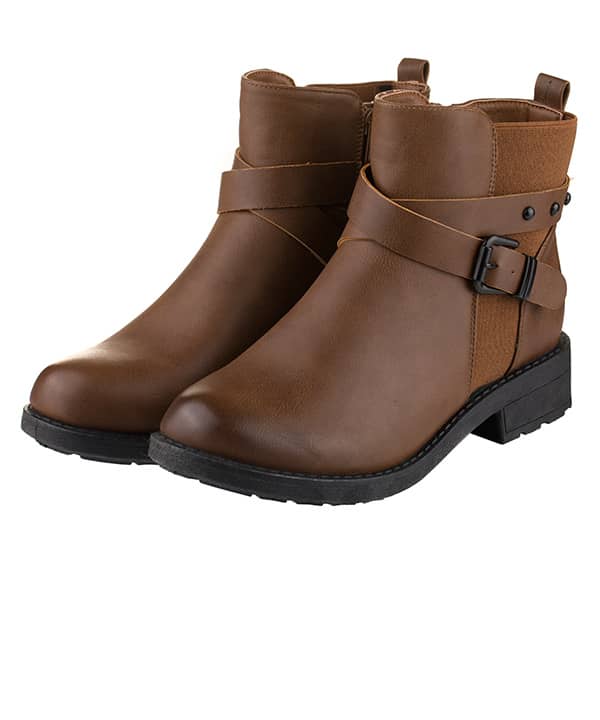 نیم بوت زنانه چرمی جین وست Jeanswest - 1