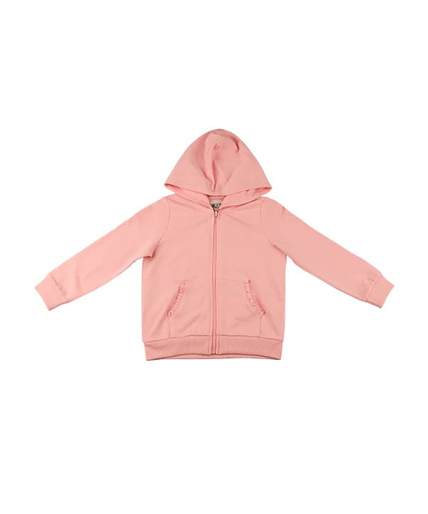 سویشرت کلاه دار دخترانه جین وست Jeanswest - 0