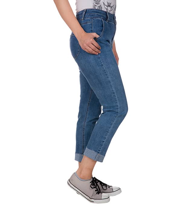 شلوار جین کوتاه زنانه جین وست Jeanswest - 1
