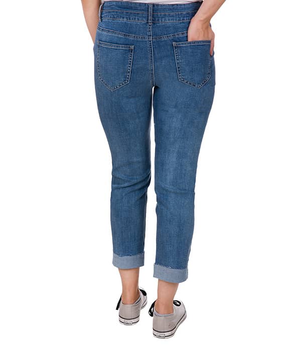 شلوار جین کوتاه زنانه جین وست Jeanswest - 2
