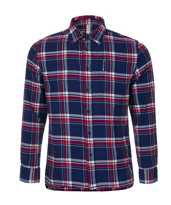 پیراهن آستین بلند چهارخانه مردانه جین وست Jeanswest - 0