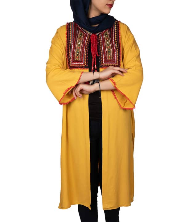 مانتو طرح دار زنانه جوتی جینز Jootijeans - 0