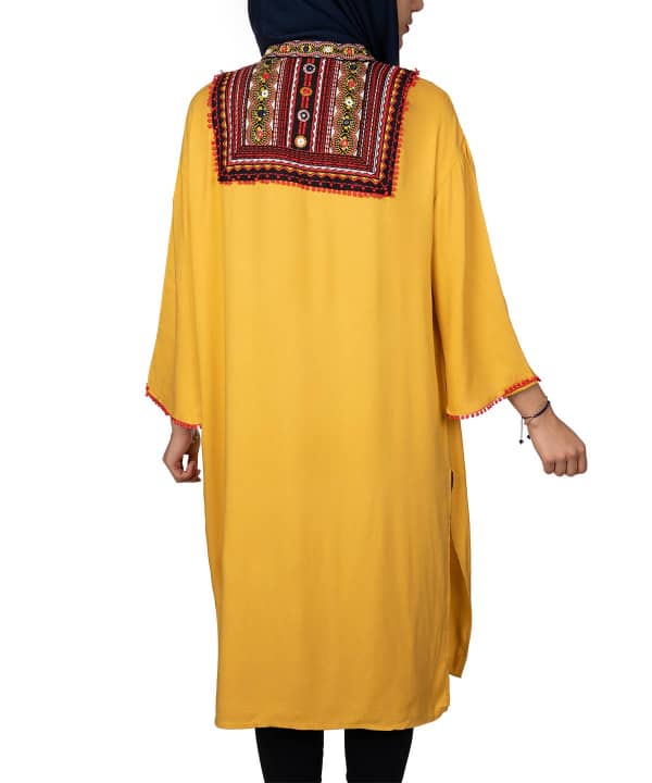مانتو طرح دار زنانه جوتی جینز Jootijeans - 2