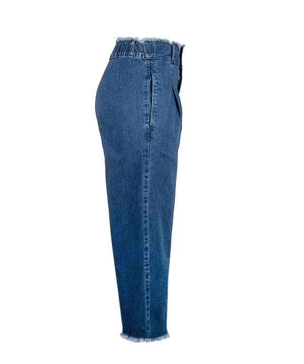 شلوار جین کوتاه زنانه راسته جین وست Jeanswest - 1