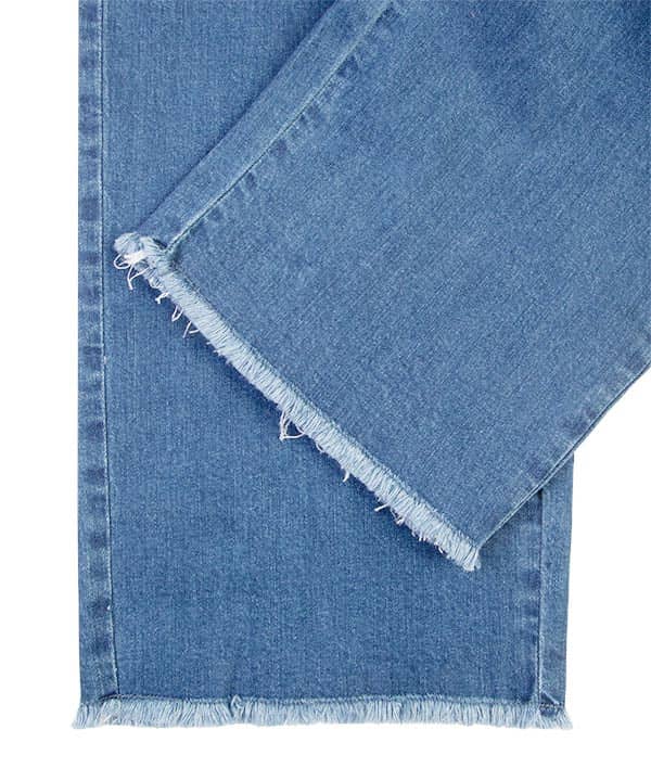 شلوار جین کوتاه زنانه راسته جین وست Jeanswest - 5