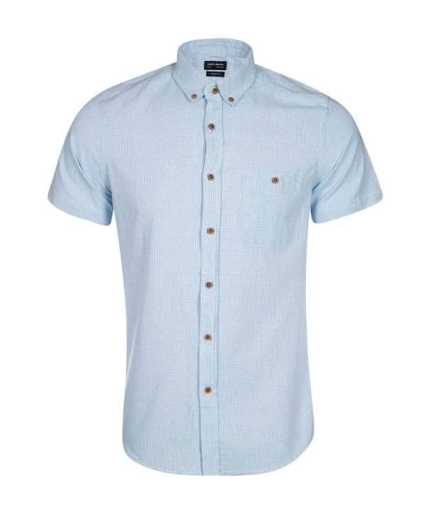 پیراهن چهارخانه ریز مردانه جوتی جینز JootiJeans - 0