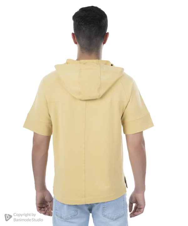 هودی آستین کوتاه مردانه جوتی جینز JootiJeans کد 51573540 - 1