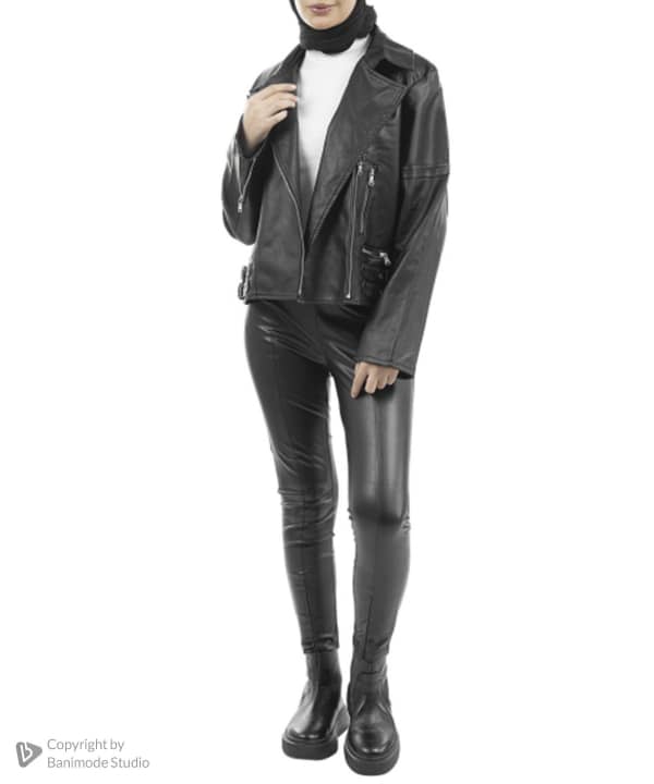 کت چرم زنانه جوتی جینز JootiJeans کد 43721116 - 1