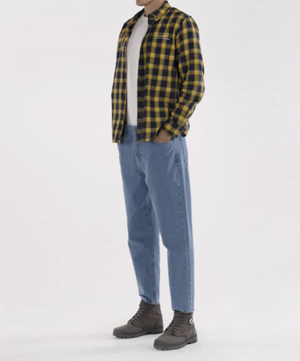 پیراهن آستین بلند مردانه جین وست Jeanswest کد 01131505 - 1