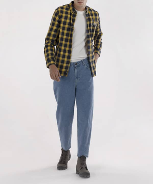 پیراهن آستین بلند مردانه جین وست Jeanswest کد 01131505 - 2