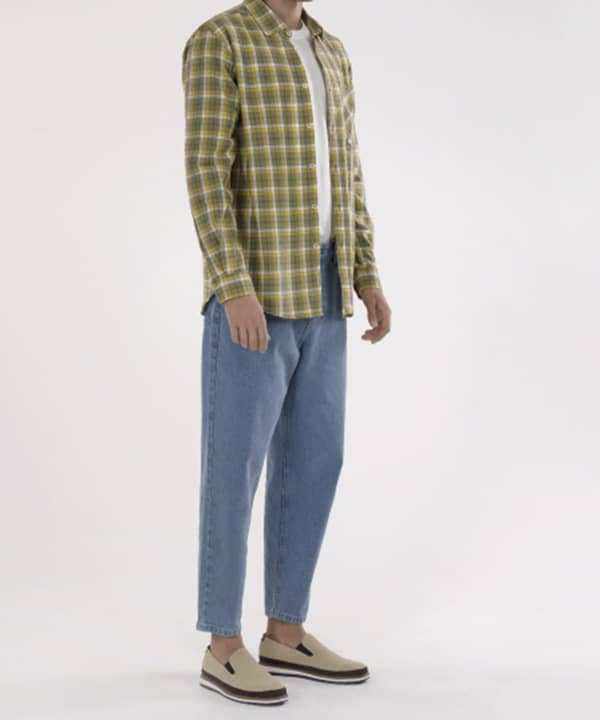 پیراهن چهارخانه مردانه جوتی جینز JootiJeans کد 04531088 - 2