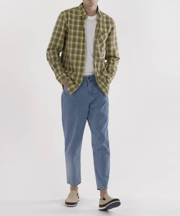 پیراهن چهارخانه مردانه جوتی جینز JootiJeans کد 04531088 - 3
