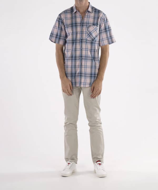 پیراهن چهارخانه مردانه جوتی جینز JootiJeans کد 04533102 - 3
