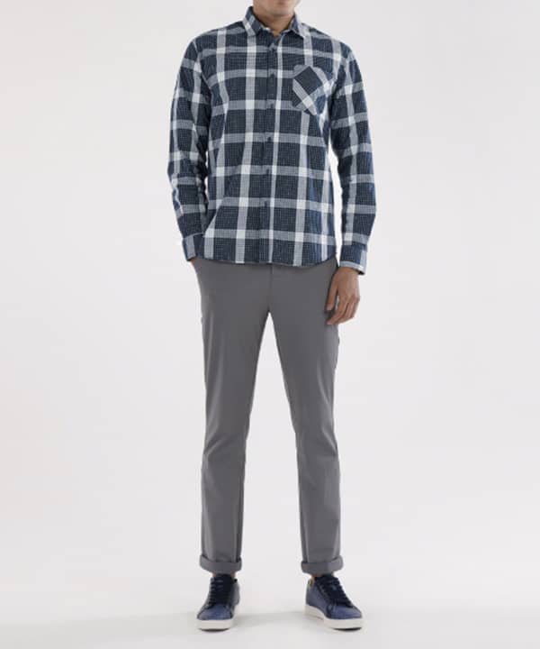 پیراهن چهارخانه مردانه جوتی جینز JootiJeans کد 11531108 - 1