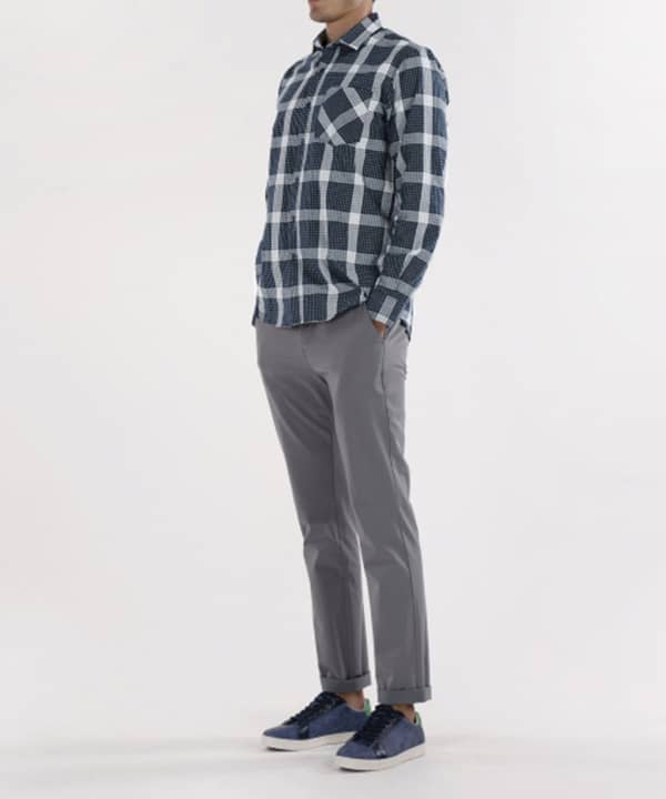 پیراهن چهارخانه مردانه جوتی جینز JootiJeans کد 11531108 - 2