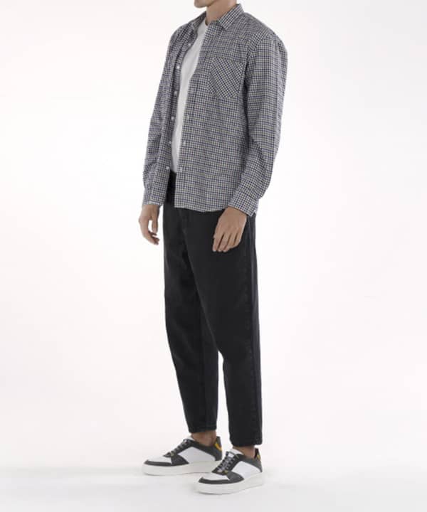 پیراهن چهارخانه مردانه جوتی جینز JootiJeans کد 04531089 - 3