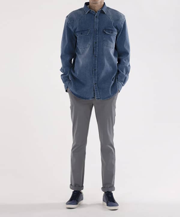 پیراهن جین مردانه جوتی جینز JootiJeans کد 11531097 - 1