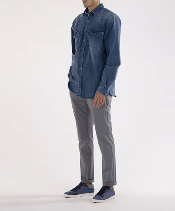 پیراهن جین مردانه جوتی جینز JootiJeans کد 11531097 - 3
