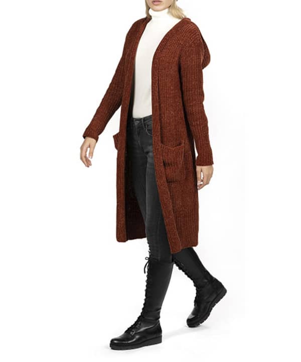مانتو بافت کلاه دار جوتی جینز Jootijeans - 3