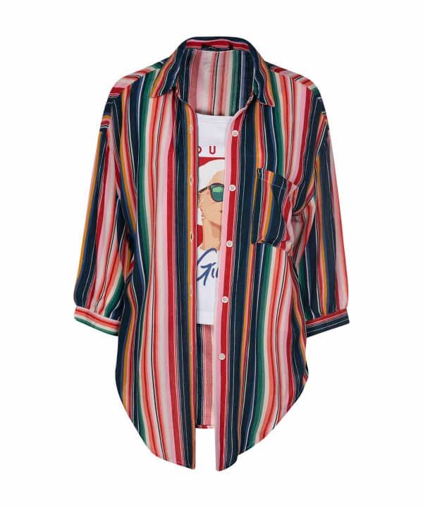شومیز زنانه طرح دار جوتی جینز JootiJeans مدل 02732311 - 0