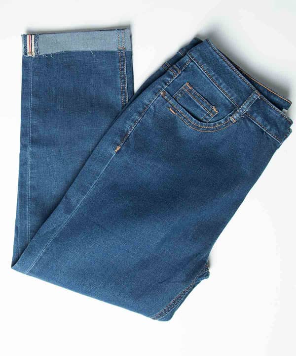 شلوار جین کوتاه زنانه جین وست Jeanswest مدل 92287502 - 5