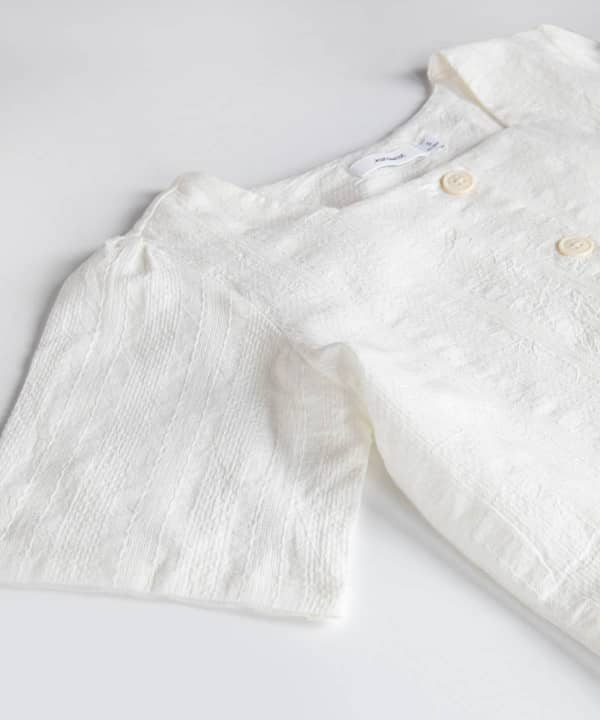 بلوز زنانه آستین کوتاه جین وست Jeanswest مدل 01233501 - 2