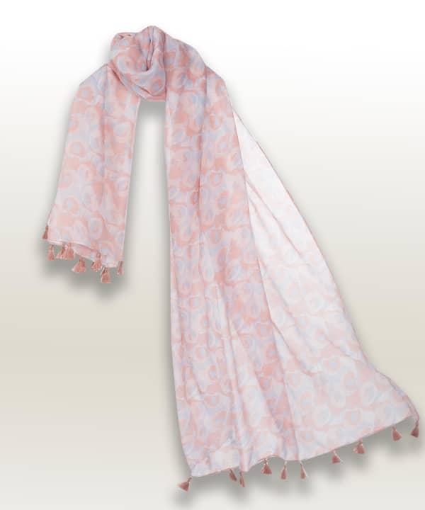 شال زنانه طرح دار جوتی جینز JootiJeans - 1
