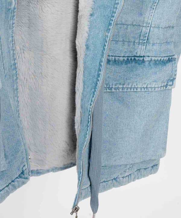 کاپشن جین زنانه جین وست Jeanswest کد 94222551 - 8