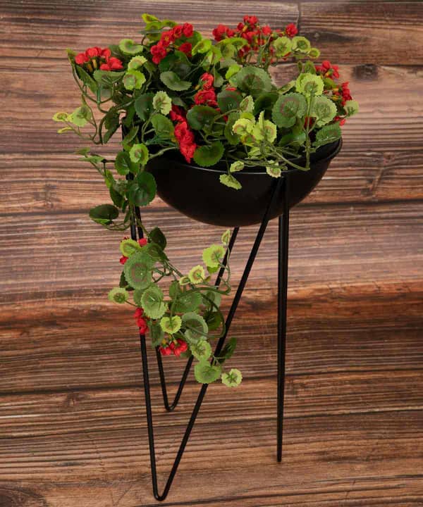 گلدان و گل مصنوعی دکو Deco مدل H01311009 - 2