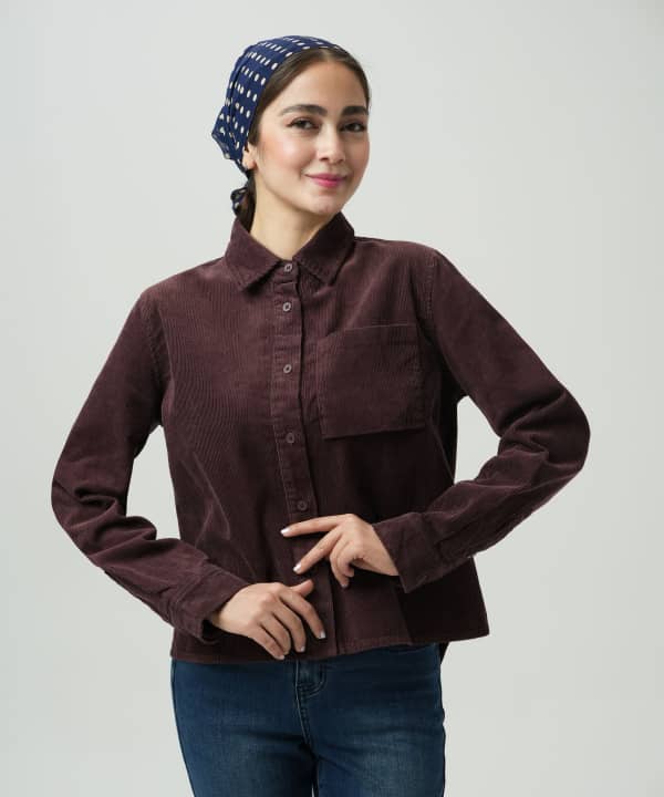 شومیز آستین بلند زنانه جوتی جینز مدل 53731611 - 0