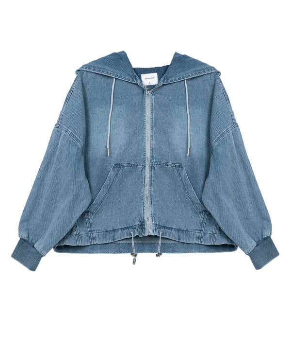 سویشرت جین زنانه جین وست Jeanswest کد 01222552 - 0
