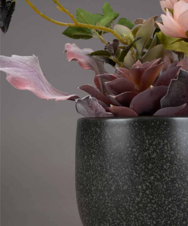 گلدان و گل مصنوعی دکو Deco مدل H01311015 - 2