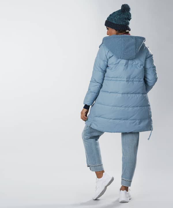 کاپشن کلاه دار زنانه جین وست Jeanswest کد04223506 - 4