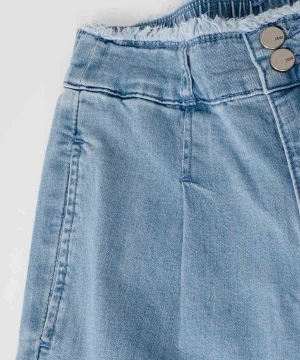 شلوار جین کوتاه زنانه راسته جین وست Jeanswest - 2