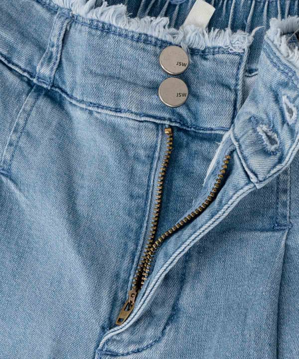 شلوار جین کوتاه زنانه راسته جین وست Jeanswest - 3